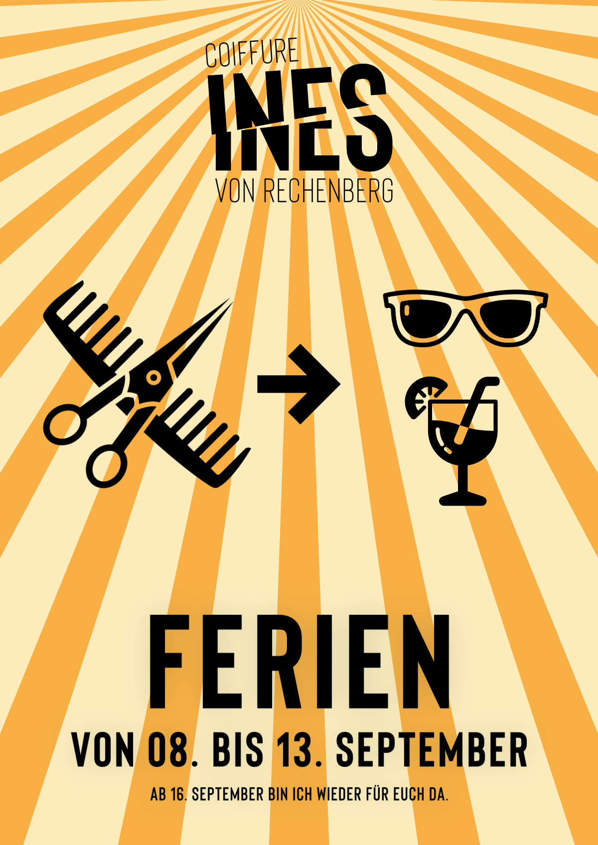 Teaserbild: Ferienankündigung September 2025